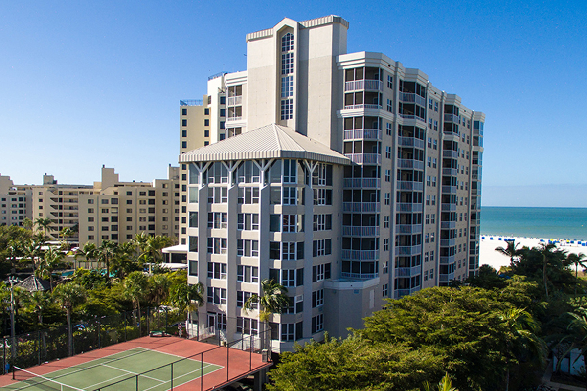 Vibrant view of the Gullwing Beach Resort