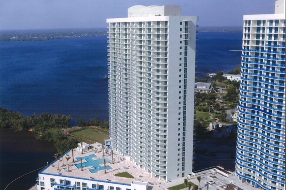 Oasis Tower I and II high-rise in Fort Meyers Florida